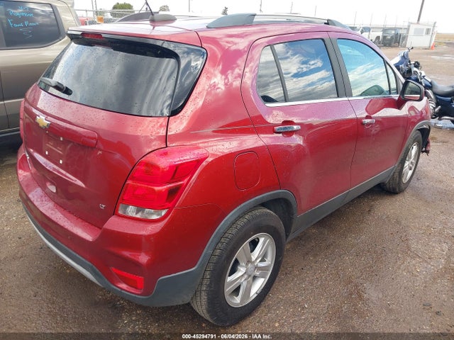 Aukcja sprzedaży 2019 Chevrolet Trax Lt, vin: 3GNCJLSB7KL203779, numer aukcji: 45294791