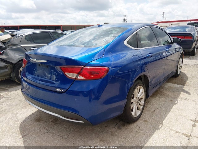 Aukcja sprzedaży 2015 Chrysler 200 Limited, vin: 1C3CCCAB7FN562810, numer aukcji: 45294958
