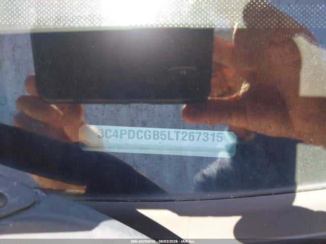 Aukcja sprzedaży 2020 Dodge Journey Crossroad, vin: 3C4PDCGB5LT267315, numer aukcji: 45295050