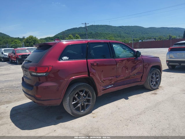 Aukcja sprzedaży 2021 Jeep Grand Cherokee 80th Anniversary 4x4, vin: 1C4RJFBG6MC619028, numer aukcji: 45295124