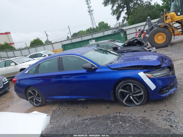 2022 Honda Accord Sport მანქანა იყიდება აუქციონზე, vin: 1HGCV1F37NA104767, აუქციონის ნომერი: 45295138