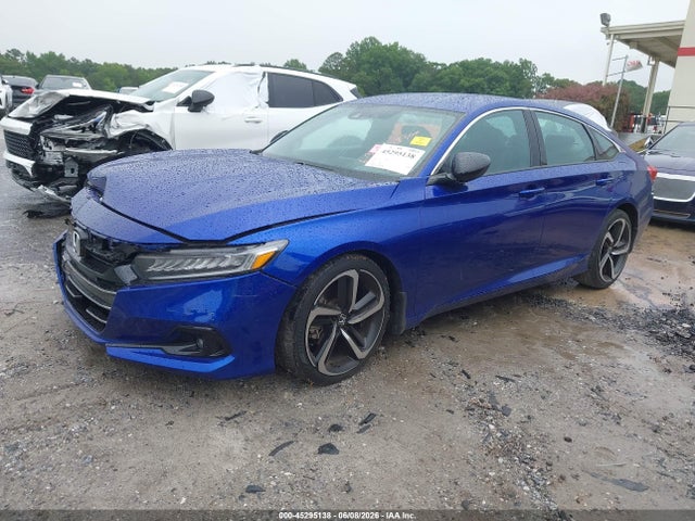 2022 Honda Accord Sport მანქანა იყიდება აუქციონზე, vin: 1HGCV1F37NA104767, აუქციონის ნომერი: 45295138