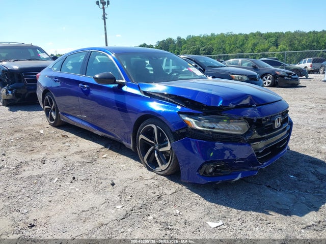 2022 Honda Accord Sport მანქანა იყიდება აუქციონზე, vin: 1HGCV1F37NA104767, აუქციონის ნომერი: 45295138