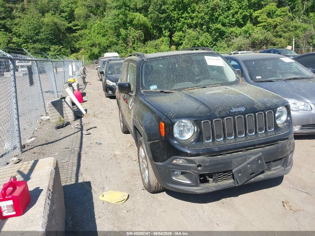 Продаж на аукціоні авто 2016 Jeep Renegade Latitude, vin: ZACCJBBT1GPC78696, номер лоту: 45295187