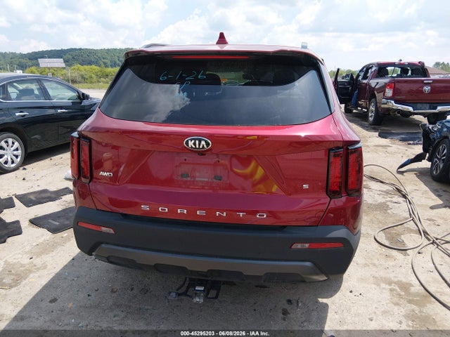 2021 Kia Sorento S მანქანა იყიდება აუქციონზე, vin: 5XYRLDLC3MG003616, აუქციონის ნომერი: 45295203