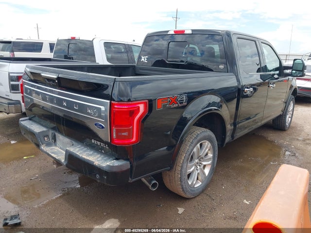 Aukcja sprzedaży 2017 Ford F-150 Platinum, vin: 1FTEW1EG5HFA45752, numer aukcji: 45295269