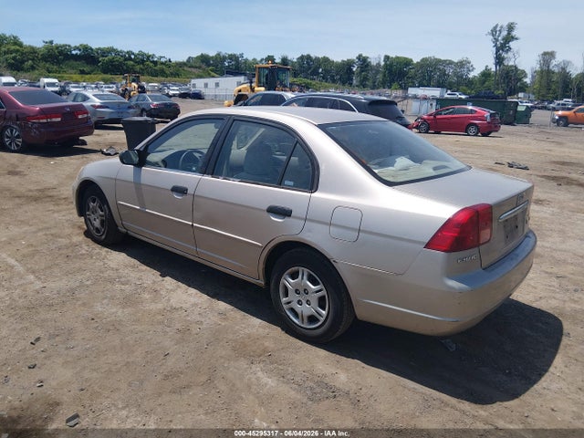 45295317 :رقم المزاد ، 2HGES16561H601064 vin ، 2001 Honda Civic Lx مزاد بيع