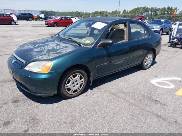Aukcja sprzedaży 2002 Honda Civic Lx, vin: 2HGES16532H602321, numer aukcji: 45295367