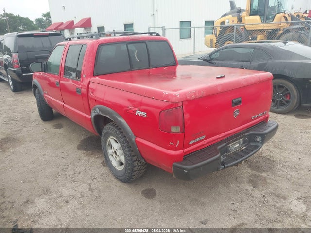2002 Chevrolet S-10 Ls მანქანა იყიდება აუქციონზე, vin: 1GCDT13W72K191664, აუქციონის ნომერი: 45295428