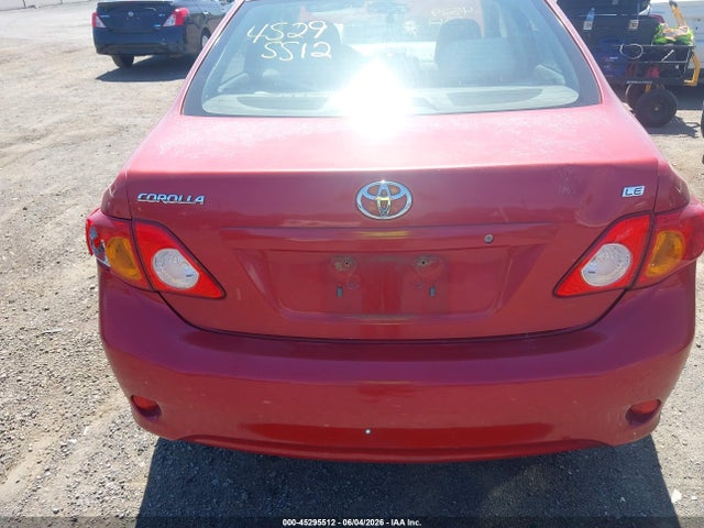 45295512 :رقم المزاد ، 1NXBU40E49Z018518 vin ، 2009 Toyota Corolla Le مزاد بيع