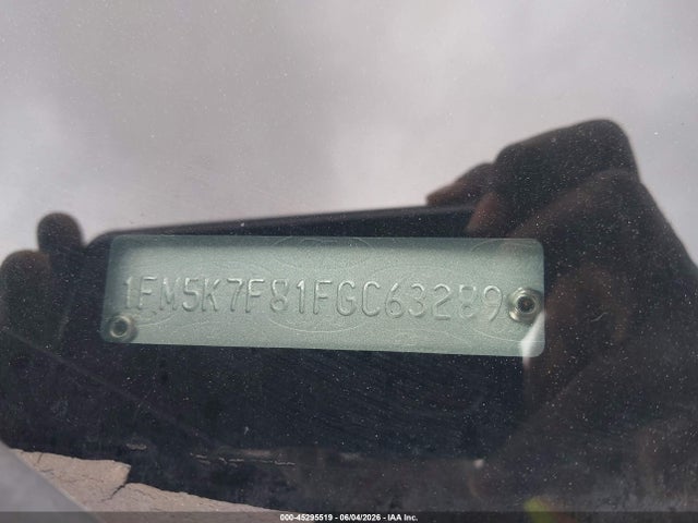 Aukcja sprzedaży 2015 Ford Explorer Limited, vin: 1FM5K7F81FGC63289, numer aukcji: 45295519