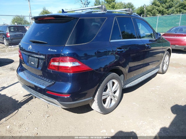 45295522 :رقم المزاد ، 4JGDA5HB4FA583284 vin ، 2015 Mercedes-benz Ml 350 4matic مزاد بيع