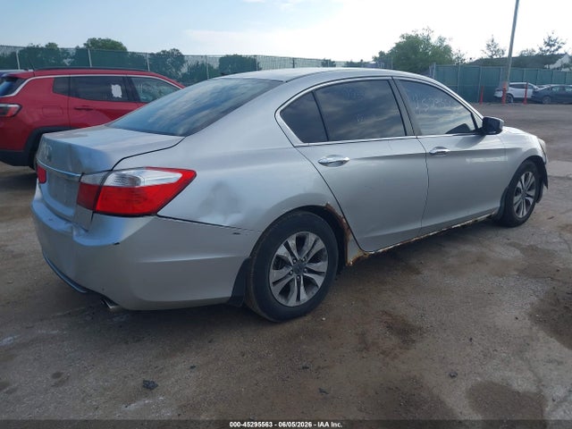 2013 Honda Accord Lx მანქანა იყიდება აუქციონზე, vin: 1HGCR2F31DA033199, აუქციონის ნომერი: 45295563