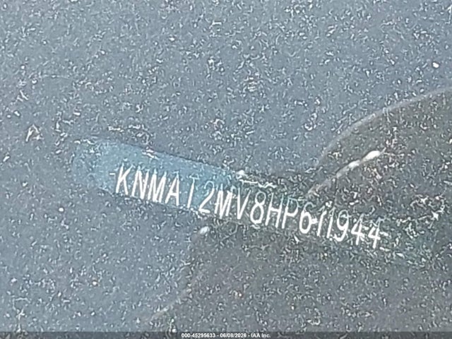 2017 Nissan Rogue Sv მანქანა იყიდება აუქციონზე, vin: KNMAT2MV8HP611944, აუქციონის ნომერი: 45295633