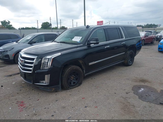 45295748 :رقم المزاد ، 1GYS4KKJ8JR142411 vin ، 2018 Cadillac Escalade Esv Platinum مزاد بيع