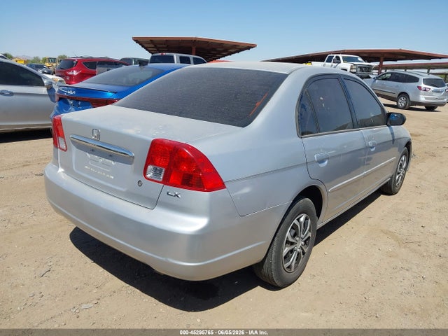 45295765 :رقم المزاد ، 2HGES16563H565301 vin ، 2003 Honda Civic Lx مزاد بيع