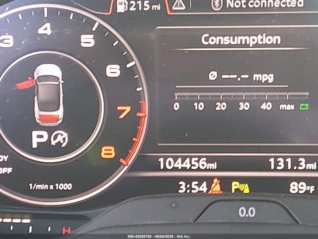 2018 Audi A3 2.0t Premium მანქანა იყიდება აუქციონზე, vin: WAUW8LFF6J1030791, აუქციონის ნომერი: 45295788
