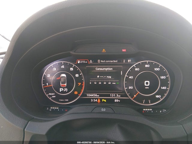 2018 Audi A3 2.0t Premium მანქანა იყიდება აუქციონზე, vin: WAUW8LFF6J1030791, აუქციონის ნომერი: 45295788