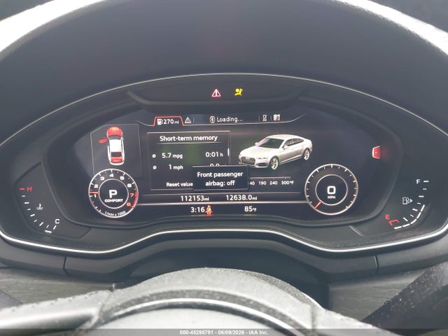 45295791 :رقم المزاد ، WAUBNCF50JA061775 vin ، 2018 Audi A5 2.0t Premium مزاد بيع