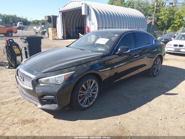 Продажа на аукционе авто 2017 Infiniti Q50 3.0t Red Sport 400, vin: JN1FV7AR8HM870412, номер лота: 45295800