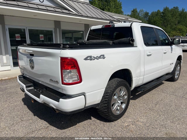 45295806 :رقم المزاد ، 1C6SRFFT3KN775246 vin ، 2019 Ram 1500 Big Horn/lone Star  4x4 5'7 Box مزاد بيع
