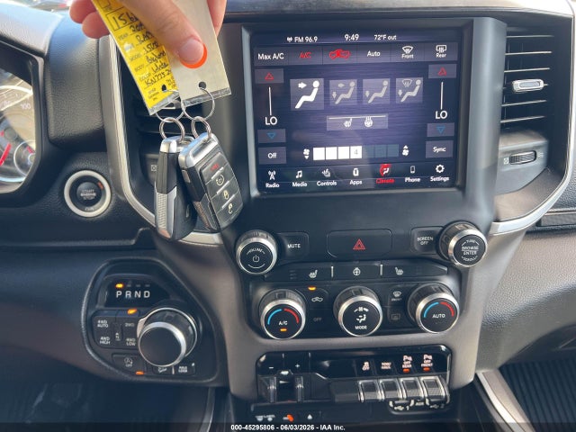 45295806 :رقم المزاد ، 1C6SRFFT3KN775246 vin ، 2019 Ram 1500 Big Horn/lone Star  4x4 5'7 Box مزاد بيع
