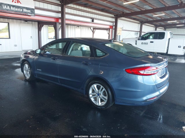 3FA6P0UU6JR235738 Ford Fusion Hybrid S
