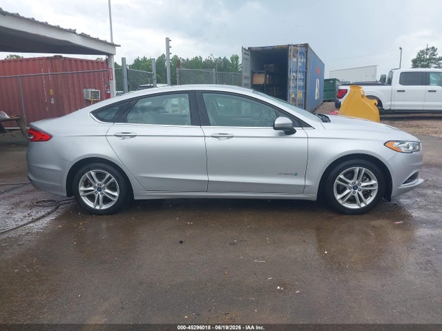 3FA6P0UU6JR271347 Ford Fusion Hybrid S