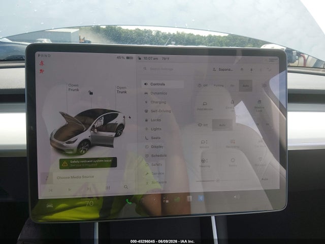 45296045 :رقم المزاد ، 5YJYGDEE4MF104945 vin ، 2021 Tesla Model Y Long Range Dual Motor All-wheel Drive مزاد بيع