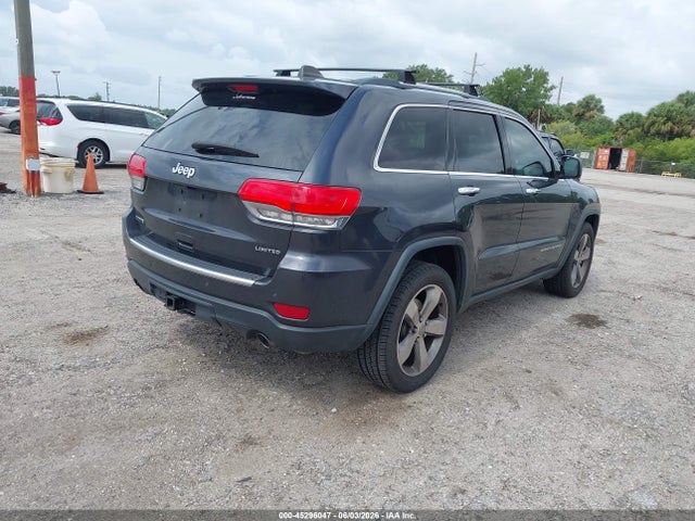 Продаж на аукціоні авто 2014 Jeep Grand Cherokee Limited, vin: 1C4RJEBM8EC366697, номер лоту: 45296047