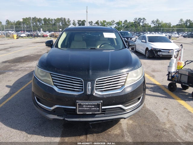2016 Lincoln Mkx Select მანქანა იყიდება აუქციონზე, vin: 2LMTJ6KR8GBL71411, აუქციონის ნომერი: 45296077