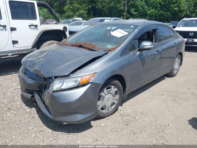 45296080 :رقم المزاد ، JHMFB4F3XCS009373 vin ، 2012 Honda Civic Hybrid مزاد بيع