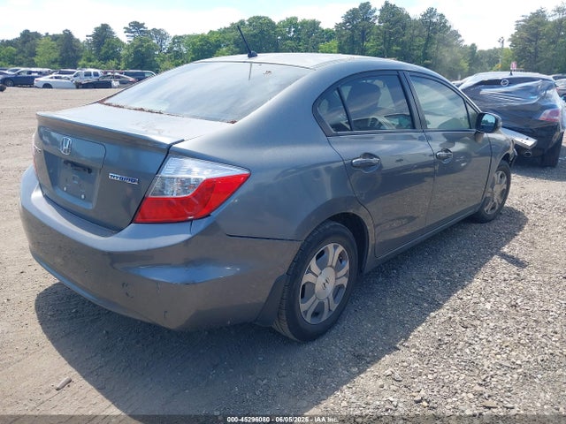 45296080 :رقم المزاد ، JHMFB4F3XCS009373 vin ، 2012 Honda Civic Hybrid مزاد بيع