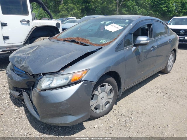 45296080 :رقم المزاد ، JHMFB4F3XCS009373 vin ، 2012 Honda Civic Hybrid مزاد بيع