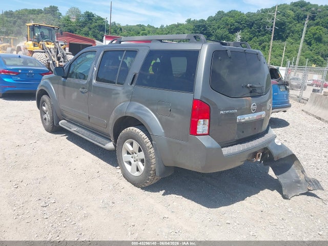 45296140 :رقم المزاد ، 5N1AR18B28C650640 vin ، 2008 Nissan Pathfinder Se مزاد بيع