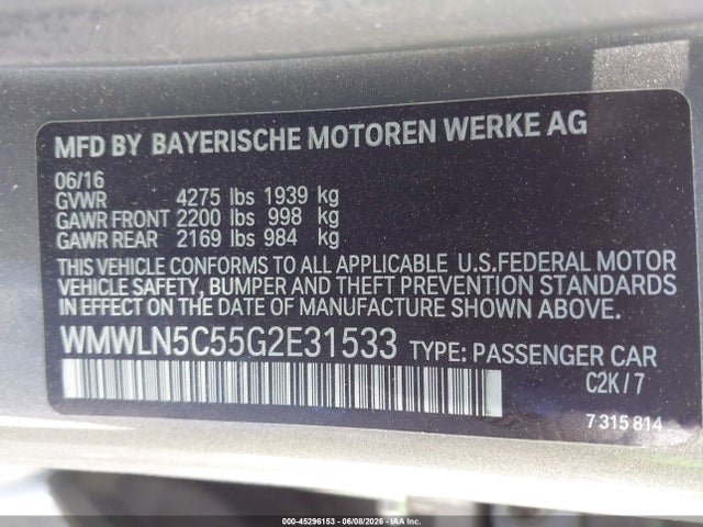 Mini Clubman Cooper 2016 WMWLN5C55G2E31533 Image 9