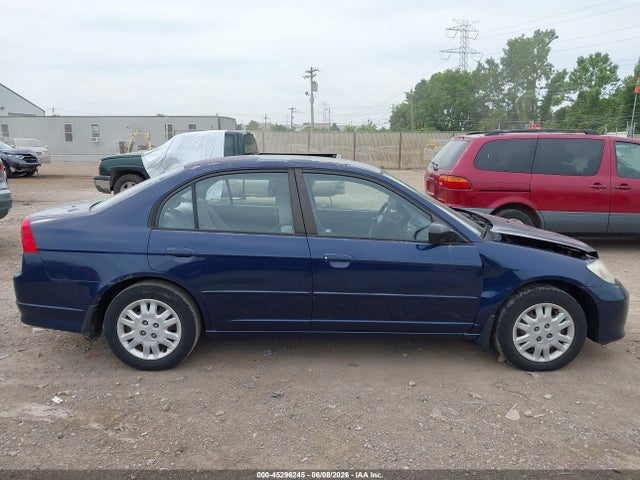Продажа на аукционе авто 2005 Honda Civic Lx, vin: 2HGES16665H595359, номер лота: 45296245