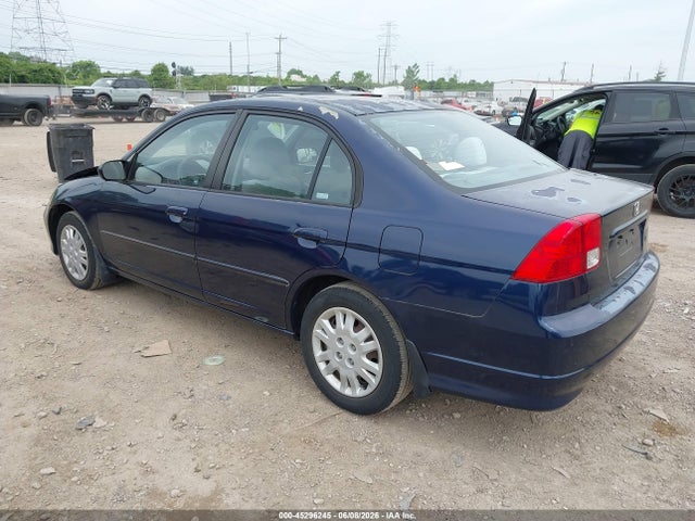 Продажа на аукционе авто 2005 Honda Civic Lx, vin: 2HGES16665H595359, номер лота: 45296245