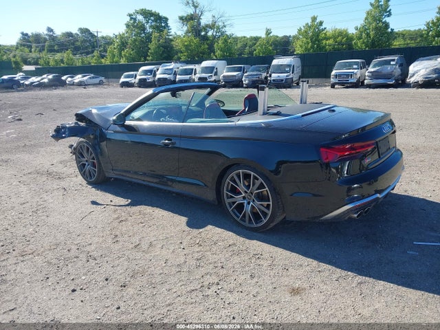 45296310 :رقم المزاد ، WAUW4GF59NN005991 vin ، 2022 Audi S5 Cabriolet Premium Plus Tfsi Quattro Tiptronic مزاد بيع