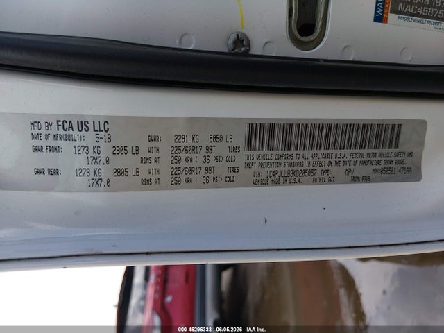 1C4PJLLB3KD205057 Jeep Cherokee Latitude Plus Fwd
