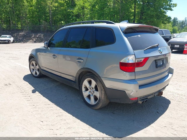 2007 Bmw X3 3.0si მანქანა იყიდება აუქციონზე, vin: WBXPC93487WE78334, აუქციონის ნომერი: 45296349