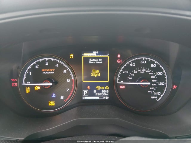 2023 Subaru Forester Sport მანქანა იყიდება აუქციონზე, vin: JF2SKAJCXPH437664, აუქციონის ნომერი: 45296465
