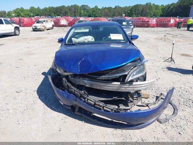 2015 Chrysler 200 Limited მანქანა იყიდება აუქციონზე, vin: 1C3CCCAB5FN541342, აუქციონის ნომერი: 45296480