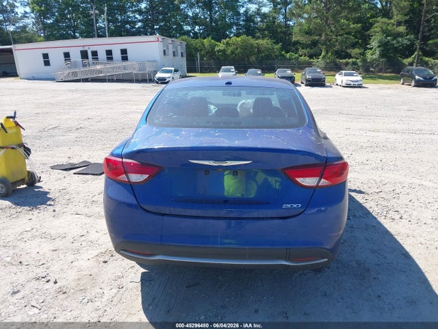 2015 Chrysler 200 Limited მანქანა იყიდება აუქციონზე, vin: 1C3CCCAB5FN541342, აუქციონის ნომერი: 45296480