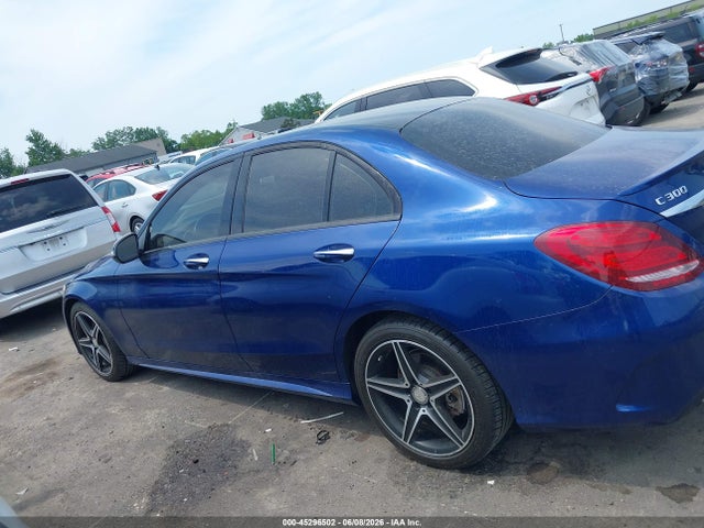 Продаж на аукціоні авто 2017 Mercedes-benz C 300 Sport 4matic, vin: 55SWF4KB6HU193443, номер лоту: 45296502
