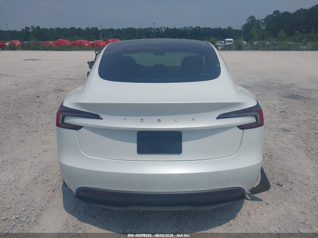 Aukcja sprzedaży 2025 Tesla Model 3 Long Range Rear-wheel Drive/standard Rear-wheel Drive, vin: 5YJ3E1EA6SF890000, numer aukcji: 45296529
