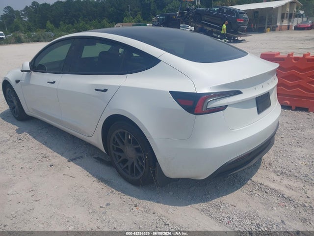 Продаж на аукціоні авто 2025 Tesla Model 3 Long Range Rear-wheel Drive/standard Rear-wheel Drive, vin: 5YJ3E1EA6SF890000, номер лоту: 45296529