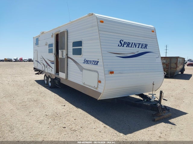 45296593 :رقم المزاد ، 4YDT2912X6A227286 vin ، 2006 Keystone Sprinter 29' Bumper Pull مزاد بيع