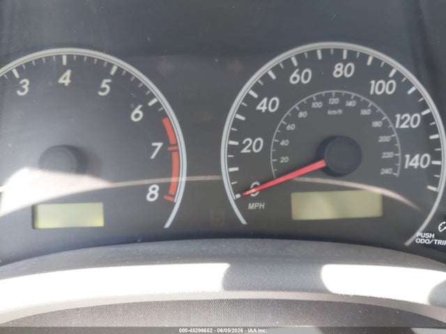 2009 Toyota Corolla Le მანქანა იყიდება აუქციონზე, vin: 2T1BU40E29C046254, აუქციონის ნომერი: 45296652