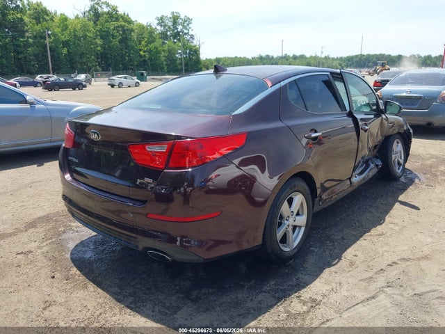 Auction sale of the 2014 Kia Optima Lx, vin: 5XXGM4A78EG305127, lot number: 45296673